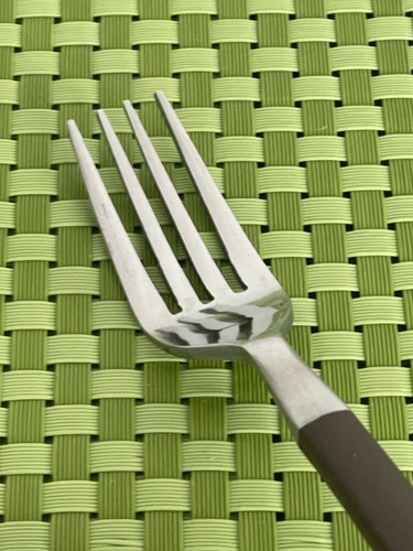 Ekco CANOE MUFFIN Stainless Synthetic Wood Handle MCM Flatware SMART CHOICE B3G - Picture 3 of 55