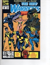 Marvel Comics The New Warriors Volume 1 22 VF+