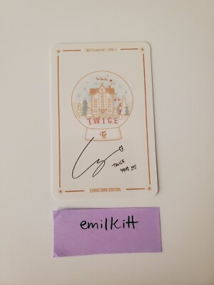 TWICE Chaeyoung Twicecoaster Lane 1 TCL1 Christmas Limited Edition