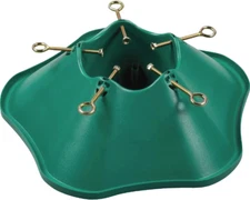 Jack Post 506-ST Green Plastic Christmas Tree Stand for 6 Ft. Tree