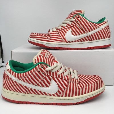 Nike SB Dunk Low Candy Cane - Size 10 Used 100% Authentic | eBay