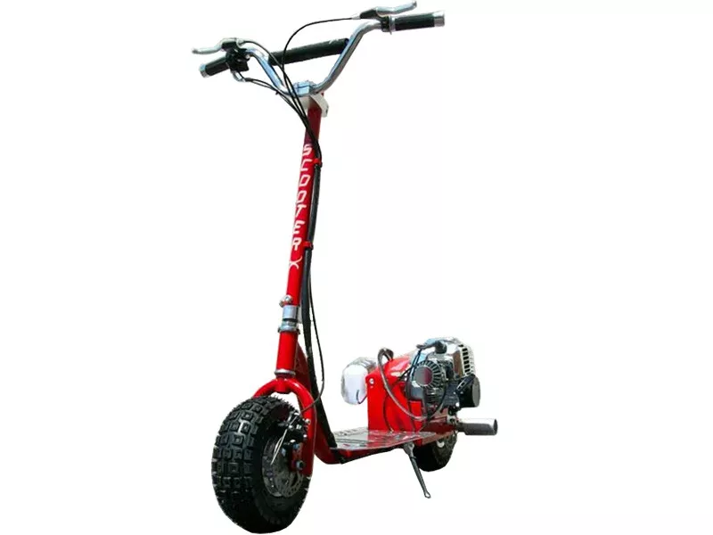 forhindre høj Duke 49cc 2-Stroke Gas Power Mini Scooter Red | eBay