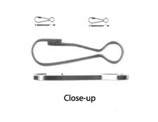 Clasp, Snap Hook, 24 Stainless Steel 20x6mm Spring Clip Lanyard Hook Clasps *