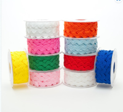 Ric Rac Zopfborte schmal & breit Breite 6 mm oder 13 mm Basteln Nähen 3 Meter