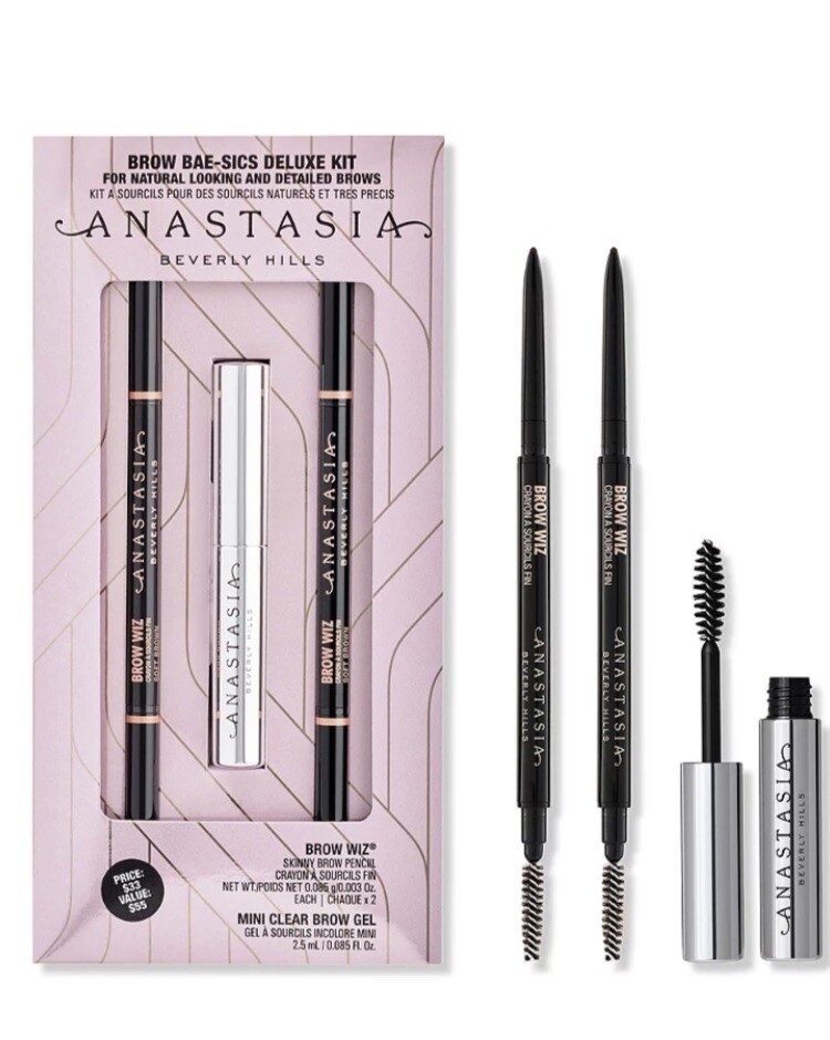 Anastasia Brow Bae-sics Deluxe Kit Pencil & Gel Shade SOFT BROWN