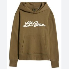 L.L. Bean X Todd Snyder Cotton Hoodie In Olive