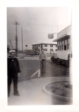 Handsome Sailor at USO Club Maryland WW2 1940s Military Photo Gay Interest #3