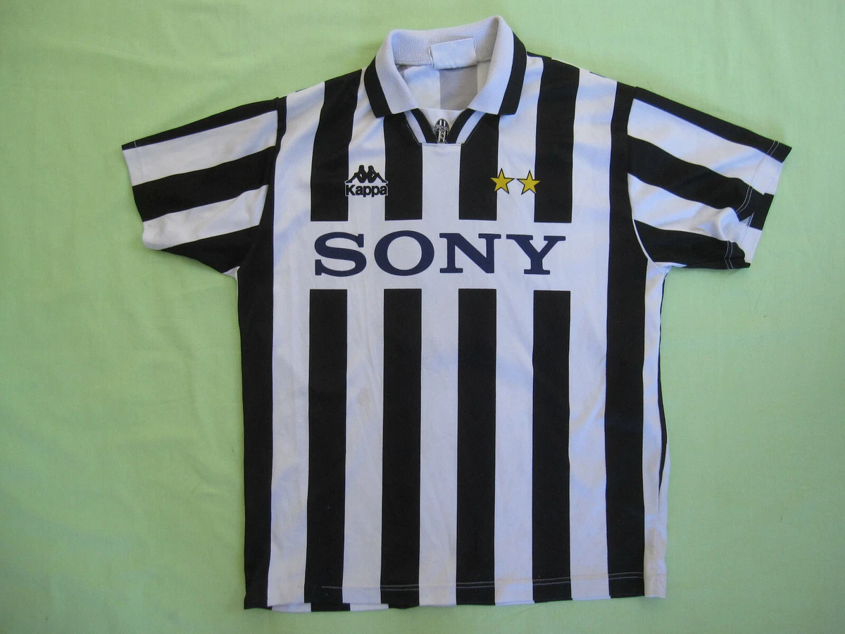 Maillot Juventus Sony 1996 Kappa vintage shirt juve #10 Enfant - XS