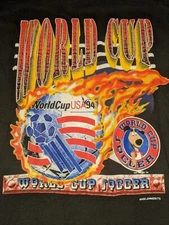 Vintage 1994 Screen Stars World Cup Mascot Team USA Soccer Graphic T-Shirt XL