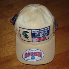 2000 MICHIGAN STATE SPARTANS FINAL FOUR Champions (Adjustable) Cap w/ Tag