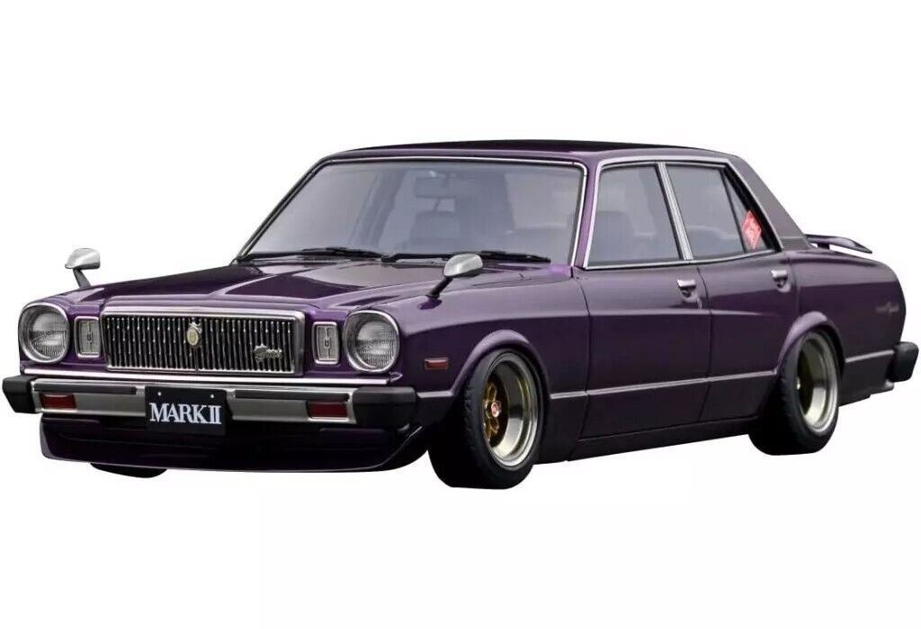 1/18 Ignition Model Toyota Mark II Sedan Grande MX41 Purple 1/18 Ignition Model Toyota Mark II Sedan Grande MX41 Purple