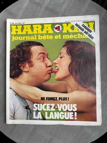 Hara Kiri N°196 January 1978 In Good Condition