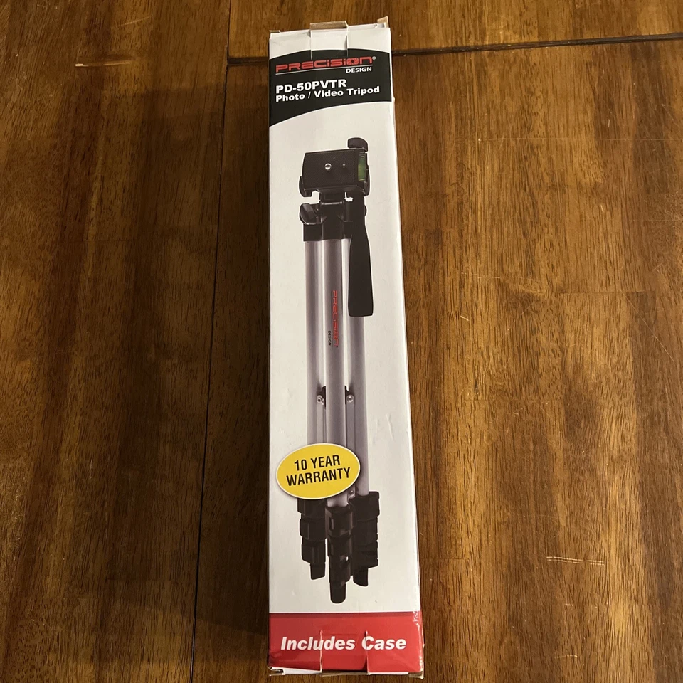 Precision Design PD-50PVTR Tripod New Open Box With New LED Light/Bracket - Image 2 of 4