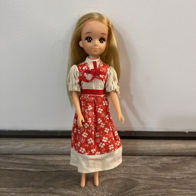 Vtg Harumi Asaoka Doll Licca-Chan Friend Takara 1970s Japan