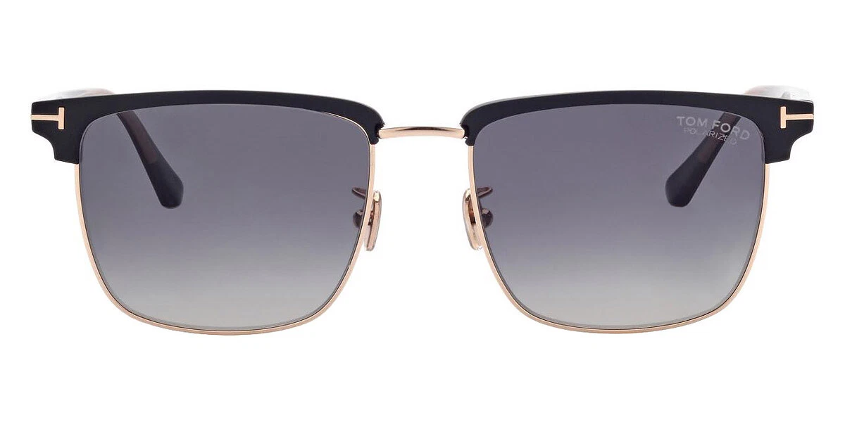 Tom Ford FT0997-H Hudson-02 Sunglasses Men Square 55mm New