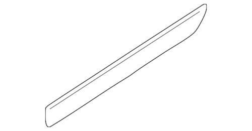 Moldura inferior de la puerta trasera derecha para Ford Focus 2000-2007 (N/P 5S4Z-5425532-AAPTM)