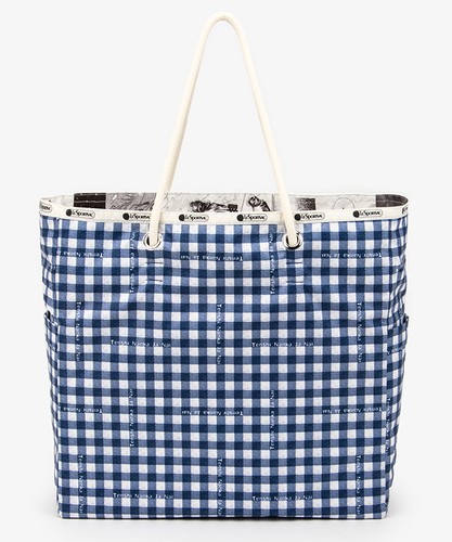 LeSportsac × “Tenshi Nanka Janai” 1113 LARGE 2 WAY TOTE | Ribon 70th - Picture 3 of 13