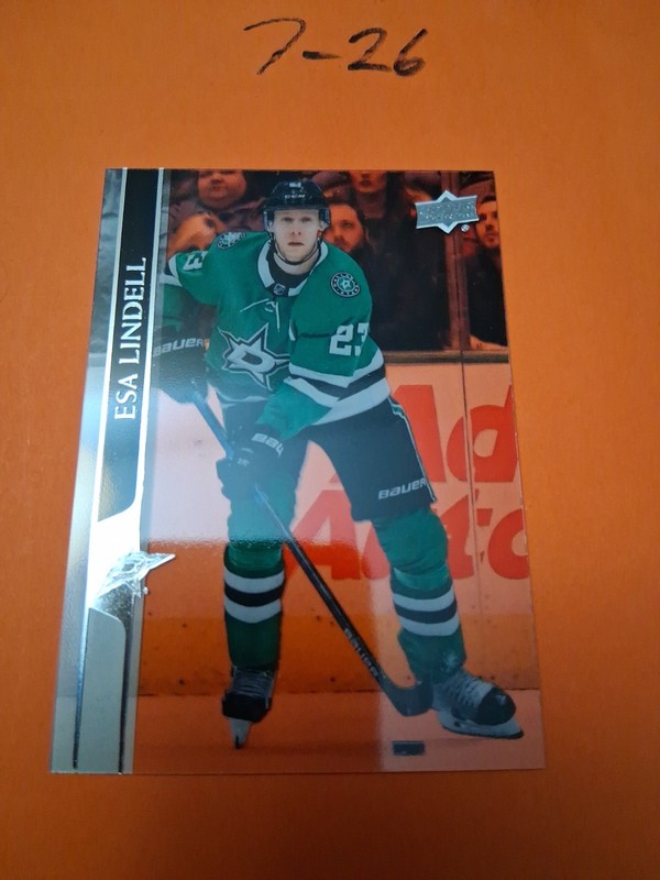 2020-21 Upper Deck - Esa Lindell #60