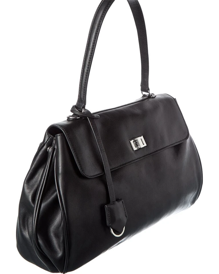 Cartera de cuero para mujer Walter Baker Billie negra Foto 3 de 4