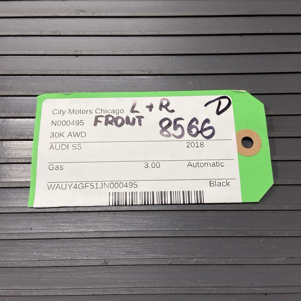 Audi S5 S4 RS5 2018-2025 rotor de freno delantero izquierdo y derecho 30 k millas 4M0615301AN OEM Foto 2 de 4