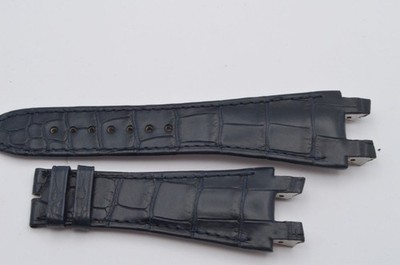 ULYSSE NARDIN LEDER ARMBAND 26MM FÜR DORNSCHLIESSE 18MM 26-18 BLAU EXECUTIVES