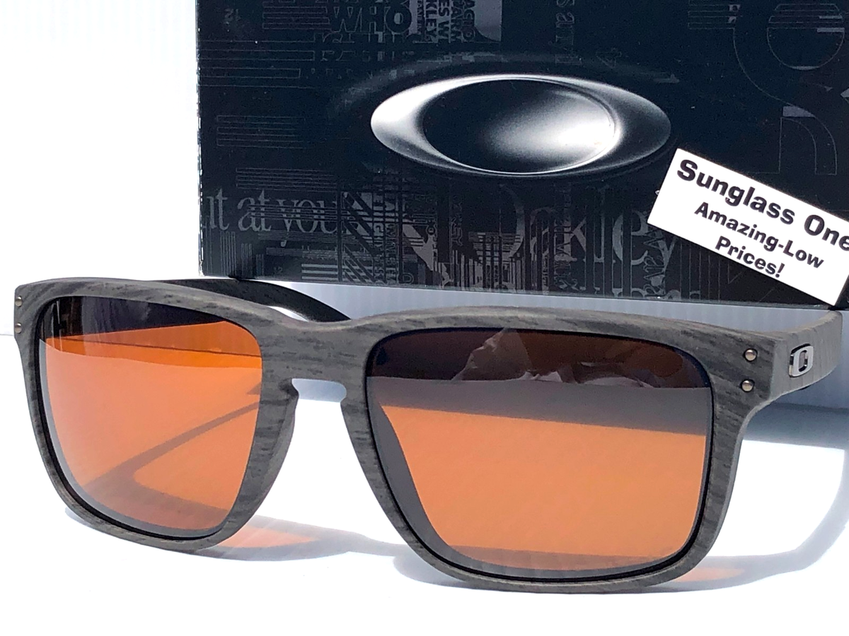 Oakley HOLBROOK XXL Woodgrain POLARIZED PRIZM Tungsten Lens