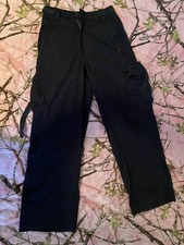 Y2K Cargo Pant Cyber Rave Pockets 28x30 Small
