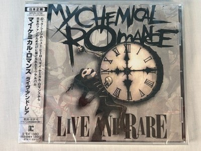 My Chemical Romance Live and Rare Japan CD Sealed Obi WPCR-12786 MCR