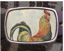Rooster Belt Buckle