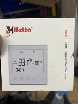 Hetta fest verdrahtetes digitales programmierbares Thermostat 230V HM01PT Fußbodenheizung 
