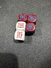 Bolt Action Orders Dice, WWII US Army, Warlord Games X5 Mix B