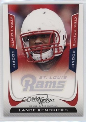 2011 Panini Prestige Xtra Points Red 87/100 Lance Kendricks #260 Rookie RC y0i