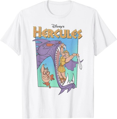 Disney Hercules Hydra Battle White T-Shirt