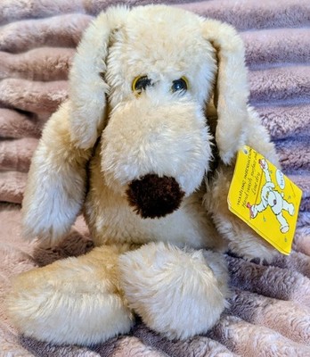NOS Vintage 1980 Le Mutt Plush Dog Puppy 18  Francesca Hoerlein Franland Stuffed