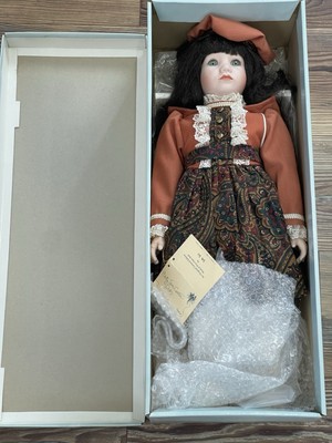 New Goebel Bette Jane Carter Dolls  Brooke  72/1000 Musical Porcelain Doll 23 