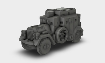 Sd.Kfz.3 (Ehrhardt 21) Panzerwagen 1928 Bausatz 3D Druck 1:87 -  1:35