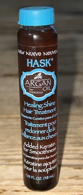 Hask Argan Oil from Morocco Repairing Shine Hair Oil - 5/8 oz.  - New