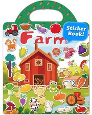 Walenced Reusable Sticker Book for Toddlers, Stickers Kids, Multicolored