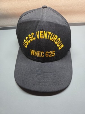 Vintage Coast Guard Cutter Hat. USCGC VENTUROUS. snap Back. Excellent Condition.