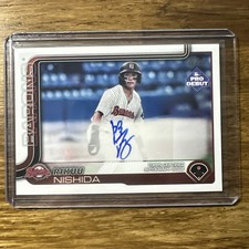 2025 Topps Pro Debut - Rikuu Nishida #PD-86 Autographs White Sox