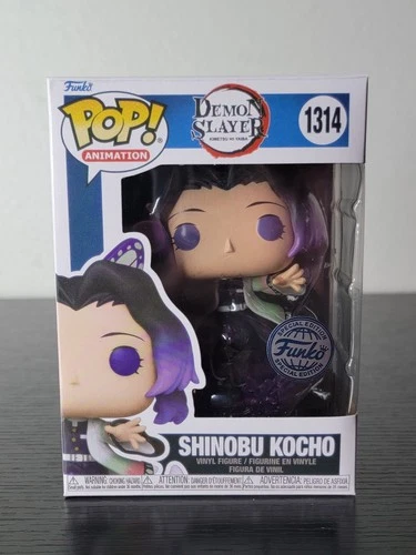 🔥Funko Pop! Demon Slayer: Shinobu Kocho #1314 Special Edition W/Protector!🔥