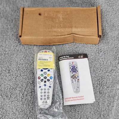 DISH 6.4 IR/UHF PRO REMOTE CONTROL 512, 522, 625 NEW