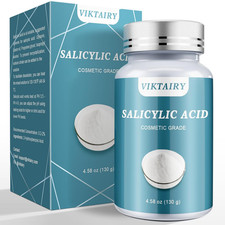 Salicylic Acid Powder 4.58 Oz/130 G , Ultra Pure Cosmetic Grade Original Ingred