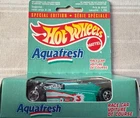 HOT WHEELS - VINTAGE AQUAFRESH RACE CAR - SPECIAL EDITION - 1992 - BRAND NEW