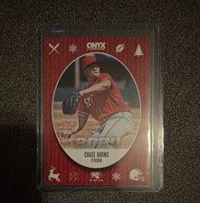 Onyx Authenticated 2024 Rewind Chase Burns /100 Wake Forest Baseball Card