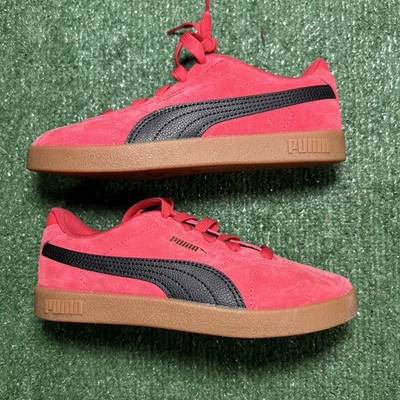 NWOT PUMA Red Suede Classic Tennis Shoes Sneakers Club Era II - Image 1 of 4