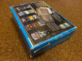 Sega CD Video Game System Console Original Box / Manuals - No Sewer Shark