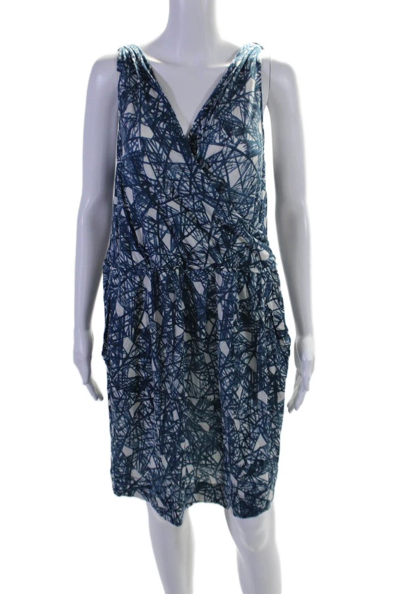 chinese dress ladies Blue Beaded Lace Dress – Montsand main image 1