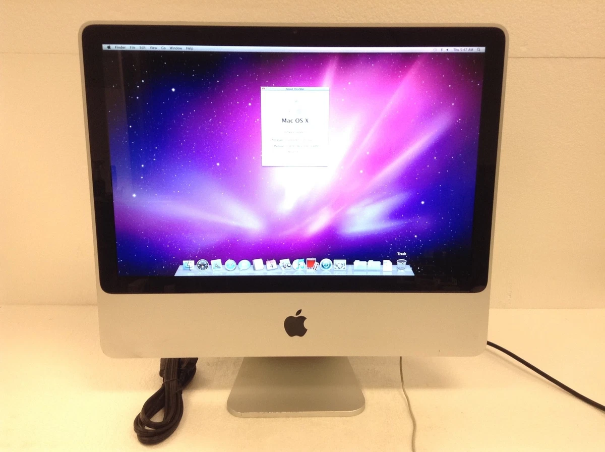 Mac iMac 10.6  leopard 24inch Apple iMac Mac OS X 10.6, Snow Leopard Apple Desktops & All-In-One
