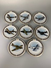 8pc RAF ‘The Chosen Few’ Plate Collection Davenport by Keith Woodcock